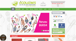 Desktop Screenshot of ecolaines.com